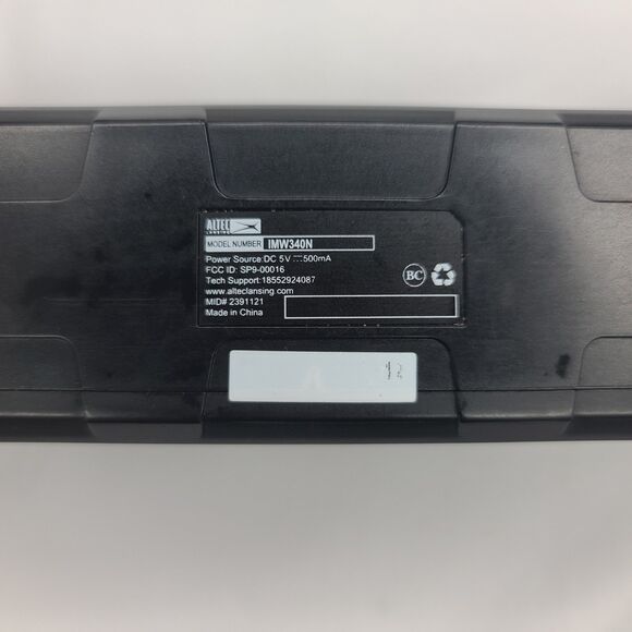 Altec Lansing Fury Wireless Water-Resistant Portable Speaker Black (IMW340N) - Picture 6 of 6